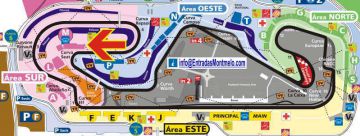 Montmelo ticket Tribüne <b>M</b> <br />GP Barcelona Circuit de Catalunya